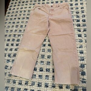 The Great Pink “Wayne” jeans, size 30